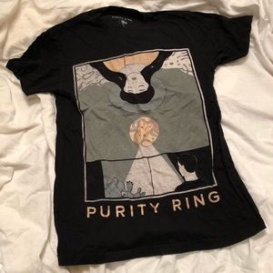 Purity Ring Band Tee from Concert!!